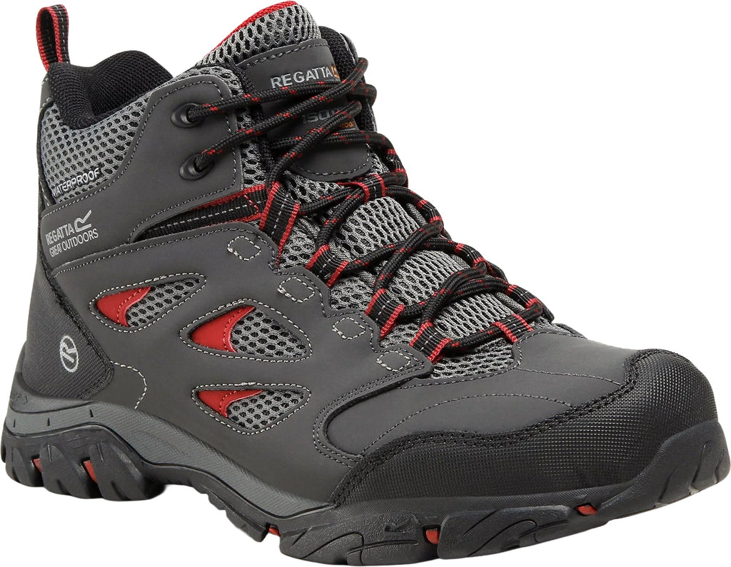Regatta Holcombe Waterproof Men's Walking Boots - Grey - View 4