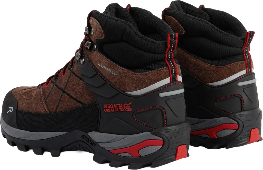 Regatta Samaris Pro II Waterproof Men's Walking Boots - Brown - View 4