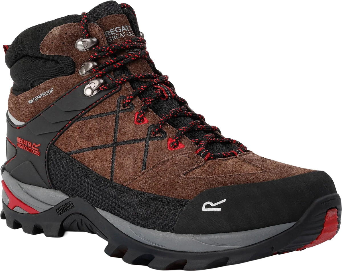 Regatta Samaris Pro II Waterproof Men's Walking Boots - Brown - View 5