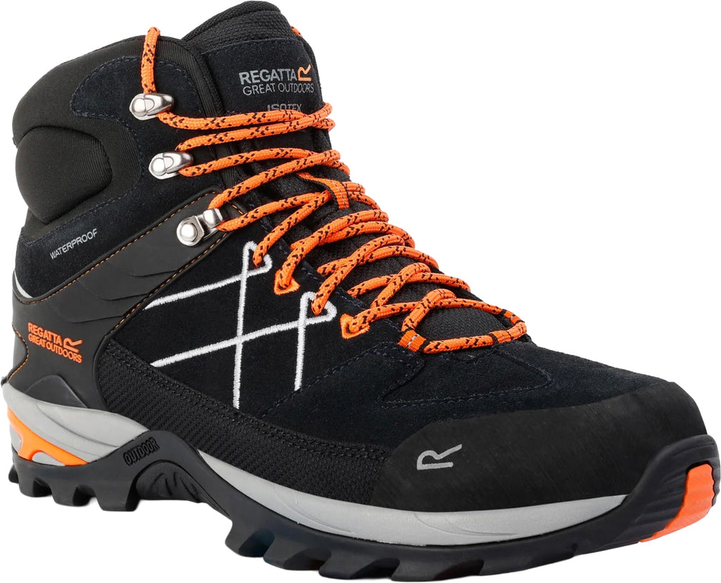 Regatta Samaris Pro II Waterproof Men's Walking Boots - Black - View 5