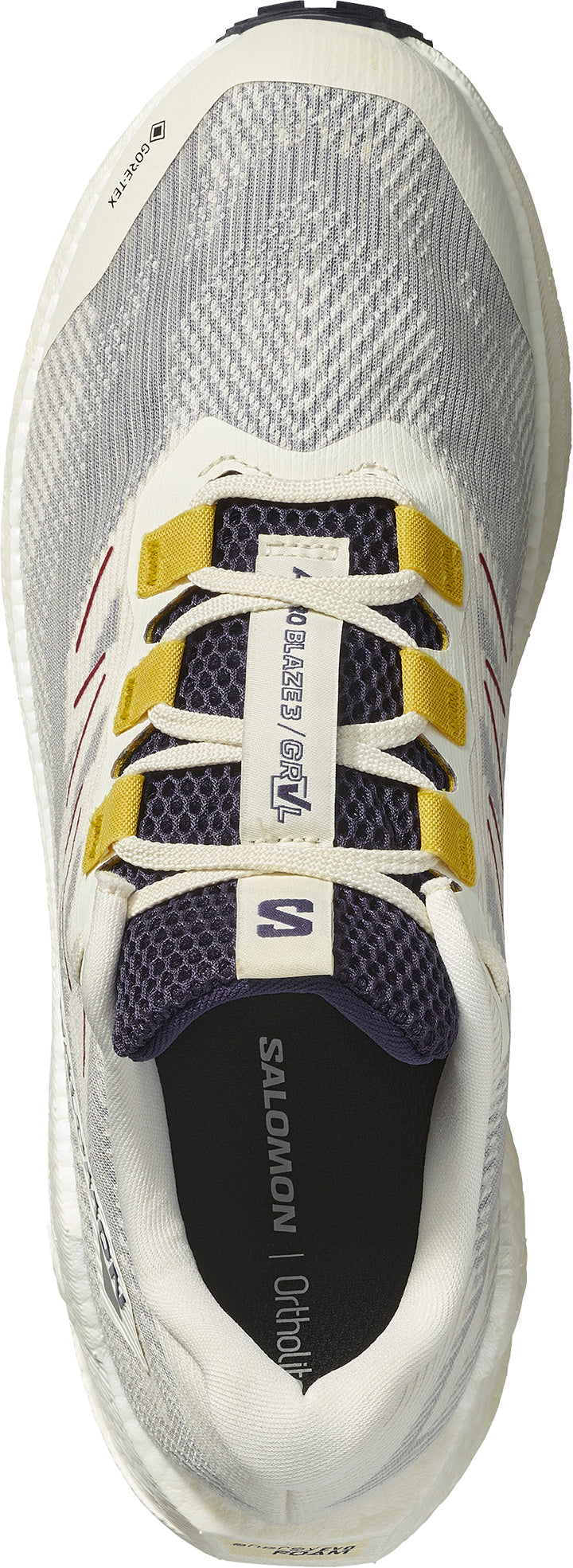 Salomon Aero Blaze 3 GRVL GORE-TEX Men's Trail Running Shoes - White - View 4