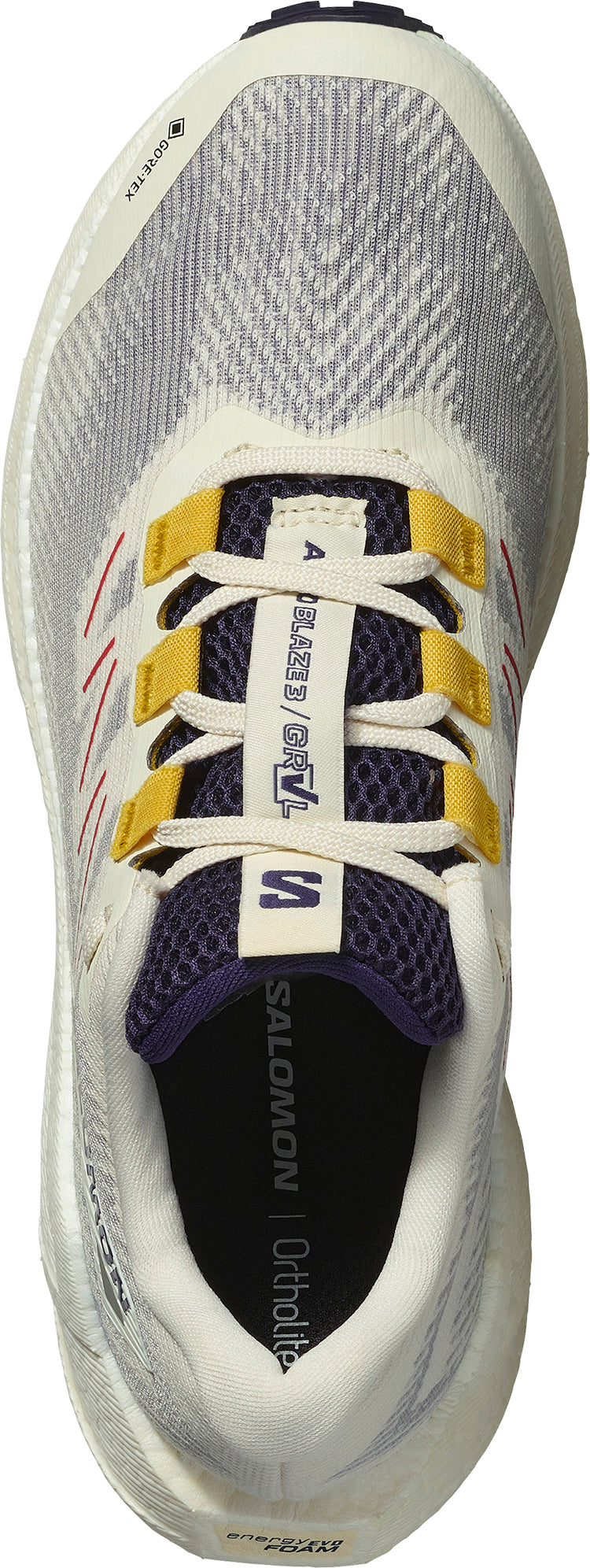 Salomon Aero Blaze 3 GRVL GORE-TEX Women's Trail Running Shoes - White - View 4