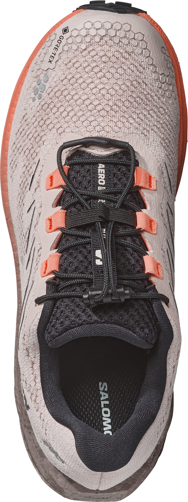 Salomon Aero Blaze 4 GRVL GORE-TEX Women's Trail Running Shoes - Cream - View 4
