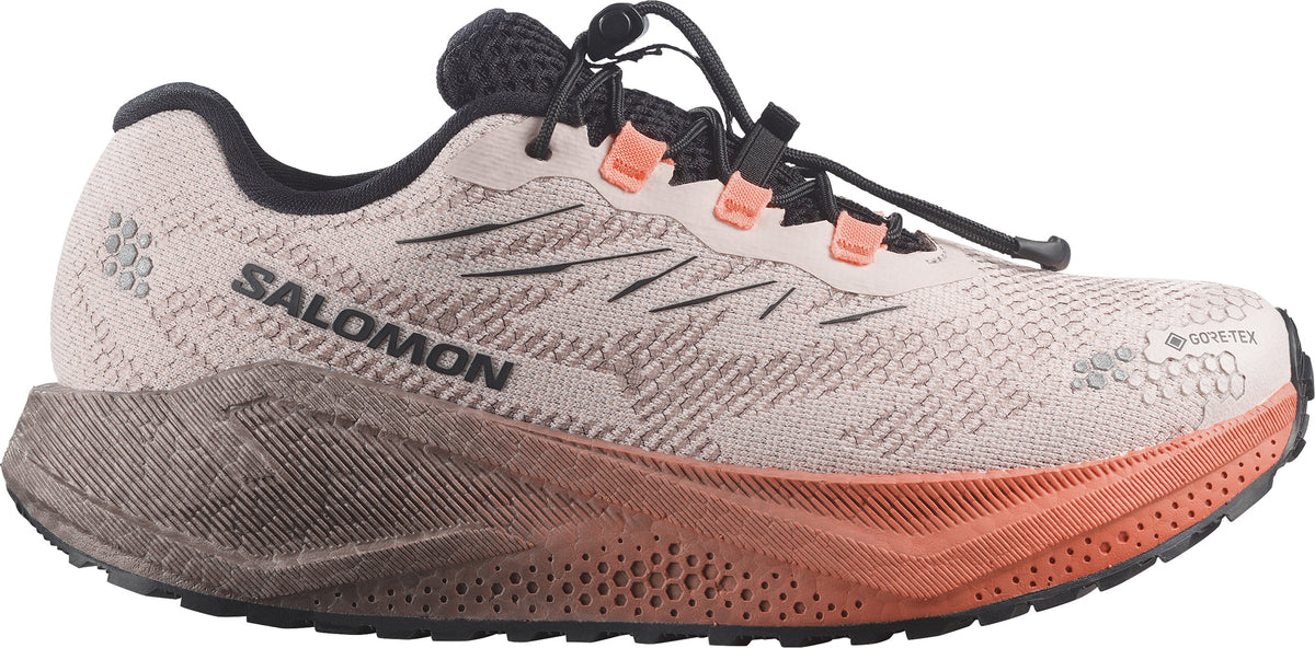 Salomon Aero Blaze 4 GRVL GORE-TEX Women's Trail Running Shoes - Cream - View 1