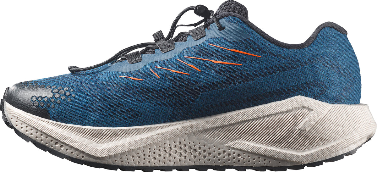 Salomon Aero Blaze 4 GRVL Men's Trail Running Shoes - Blue - View 3