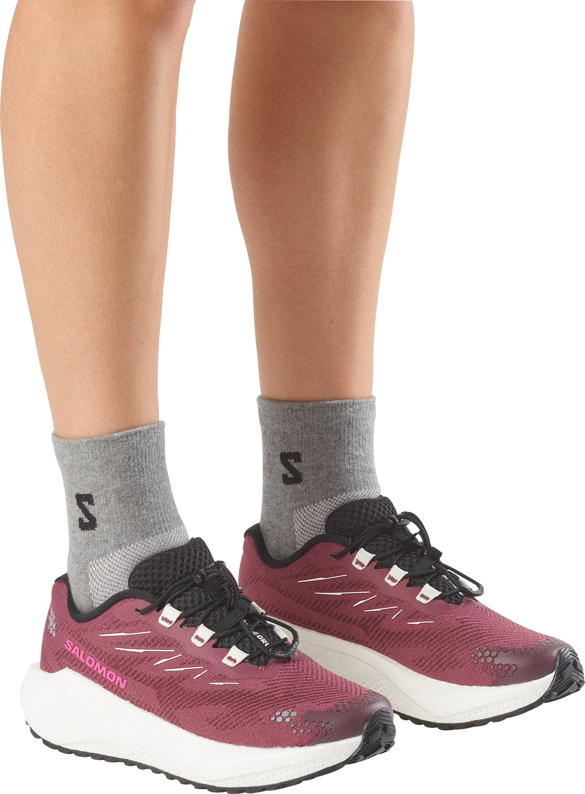 Salomon Aero Blaze 4 GRVL Women's Trail Running Shoes - Red - View 7