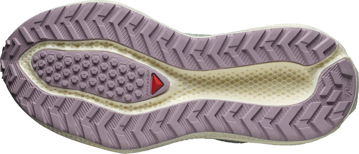 Salomon Aero Glide 3 GRVL Women's Trail Running Shoes - Green - View 2