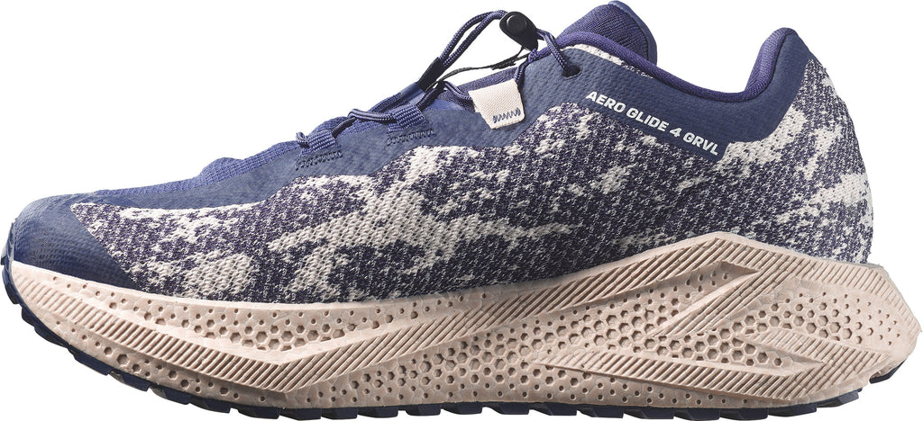 Salomon Aero Glide 4 GRVL Men's Trail Running Shoes - Blue - View 3