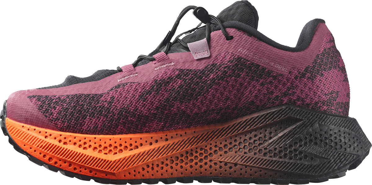 Salomon Aero Glide 4 GRVL Women's Trail Running Shoes - Purple - View 3
