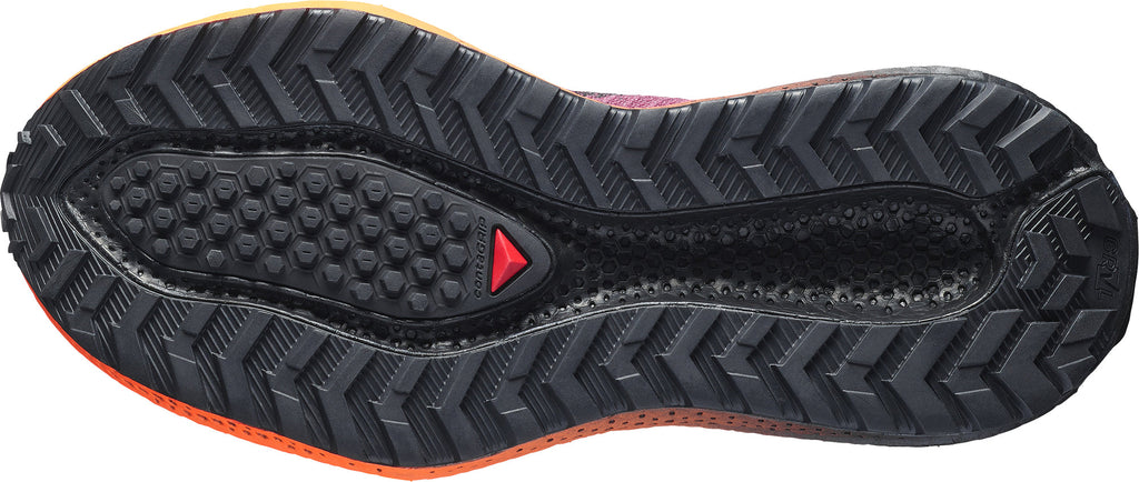 Salomon Aero Glide 4 GRVL Women's Trail Running Shoes - Purple - View 2