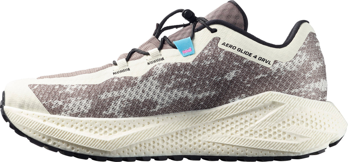 Salomon Aero Glide 4 GRVL Men's Trail Running Shoes - White - View 3