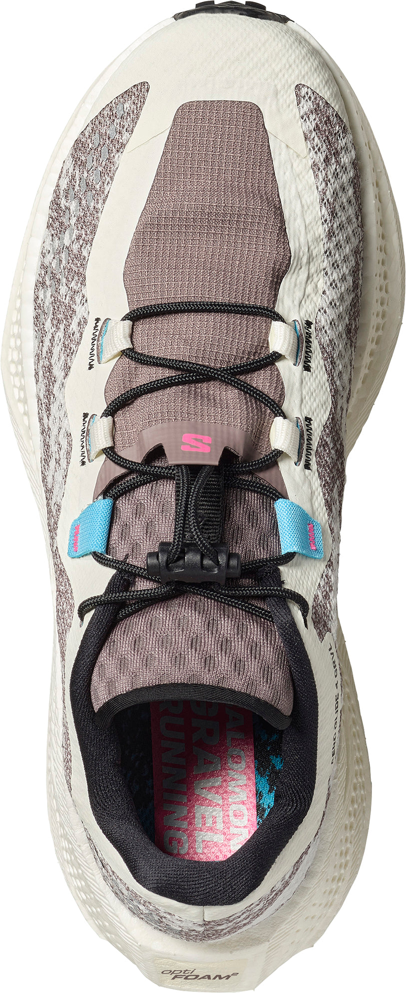 Salomon Aero Glide 4 GRVL Women's Trail Running Shoes - White - View 5