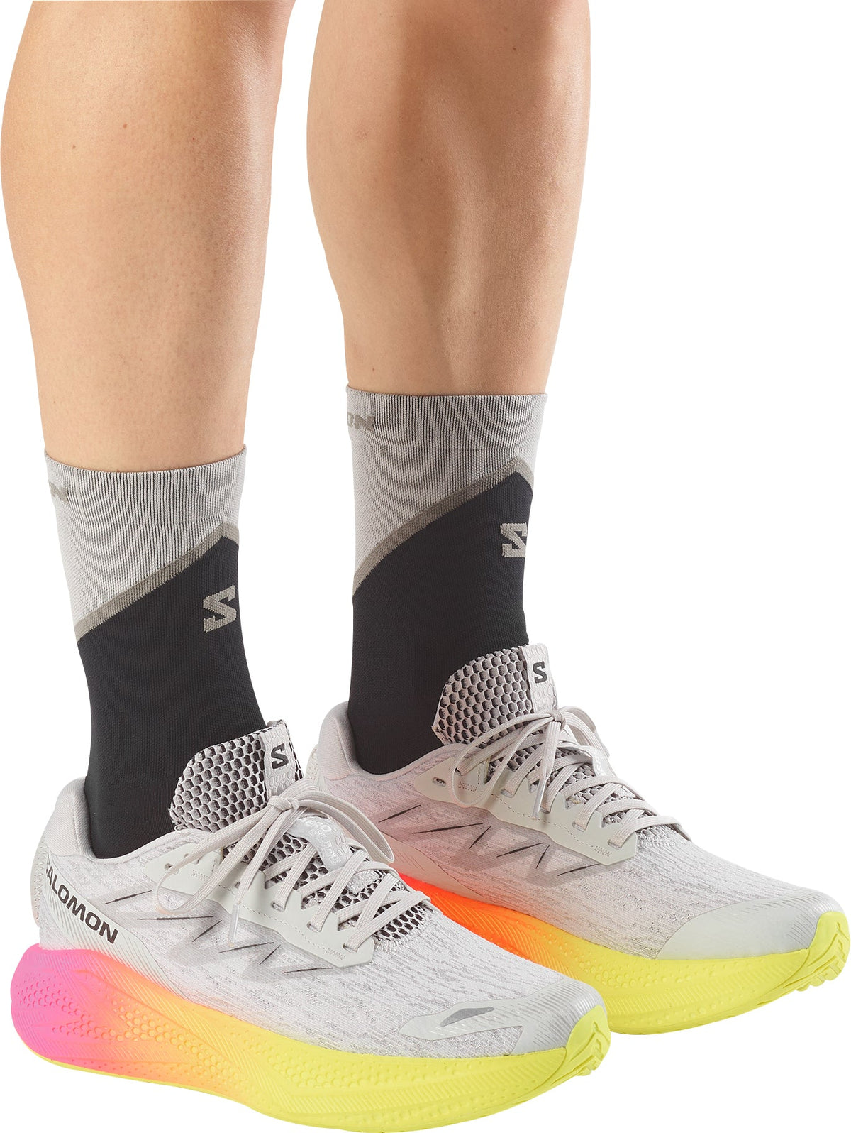 Salomon Aero Glide 4 Men's Running Shoes - Grey - View 7