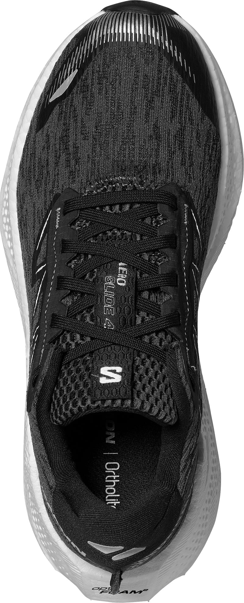 Salomon Aero Glide 4 Women's Running Shoes - Black - View 4
