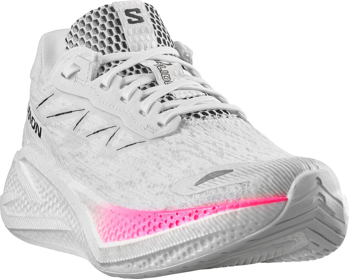 Salomon Aero Glide 4 Women's Running Shoes - White - View 6