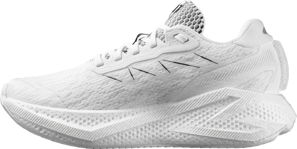 Salomon Aero Glide 4 Women's Running Shoes - White - View 3