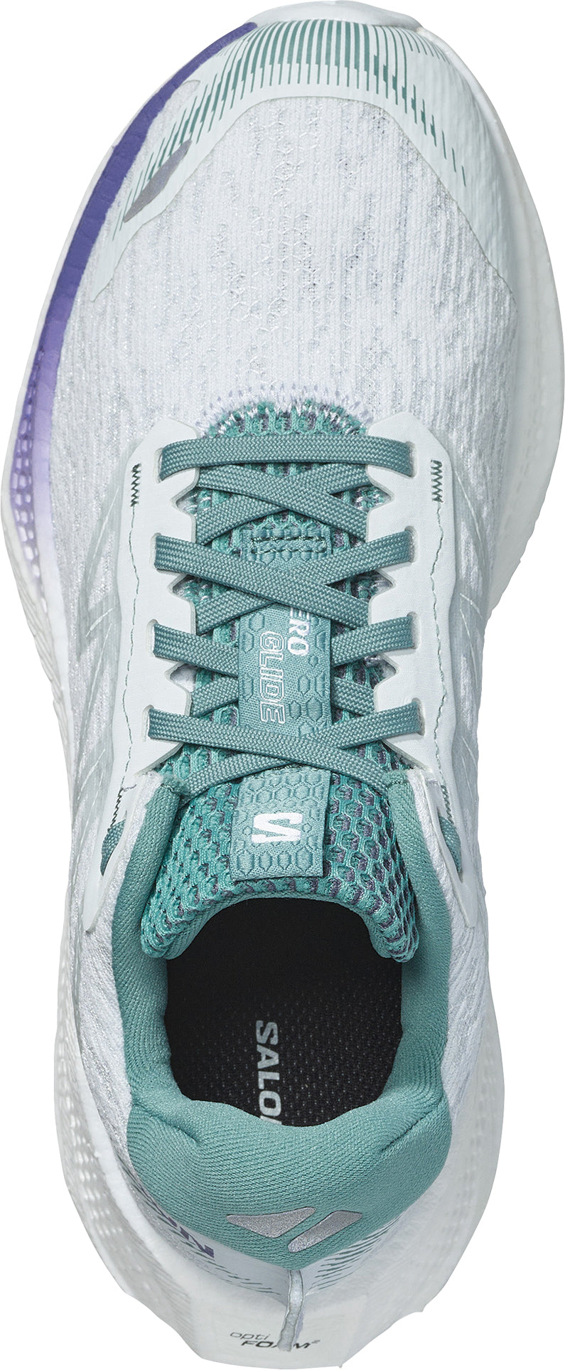 Salomon Aero Glide 4 Women's Running Shoes - White - View 4