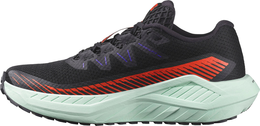 Salomon DRX DEFY GRVL Women's Trail Running Shoes - Black - View 3