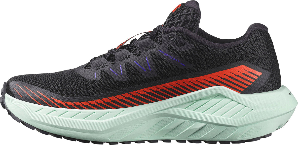 Salomon DRX DEFY GRVL Women's Trail Running Shoes - Black - View 3