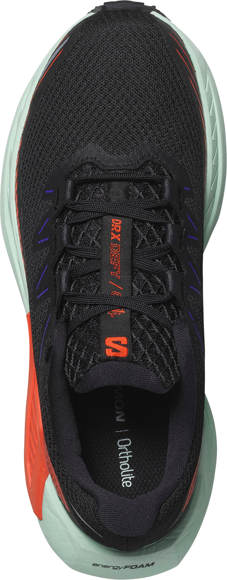 Salomon DRX DEFY GRVL Women's Trail Running Shoes - Black - View 4