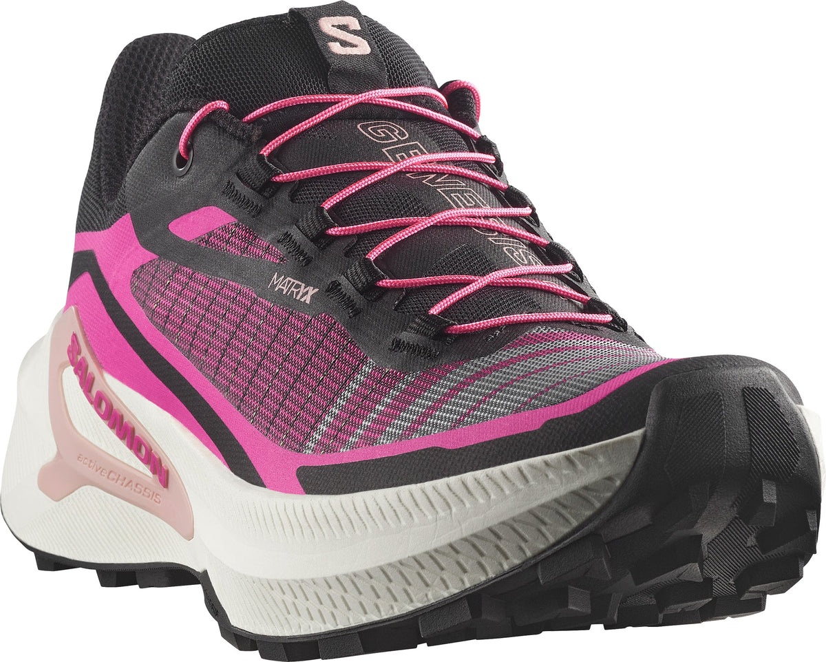 Salomon Genesis 2 Women's Trail Running Shoes - Black - View 6