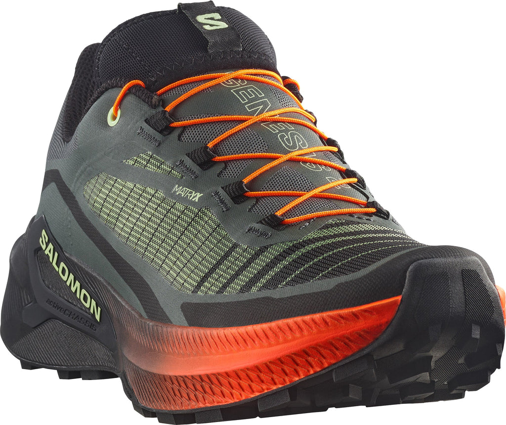 Salomon Genesis 2 Men's Trail Running Shoes - Green - View 6