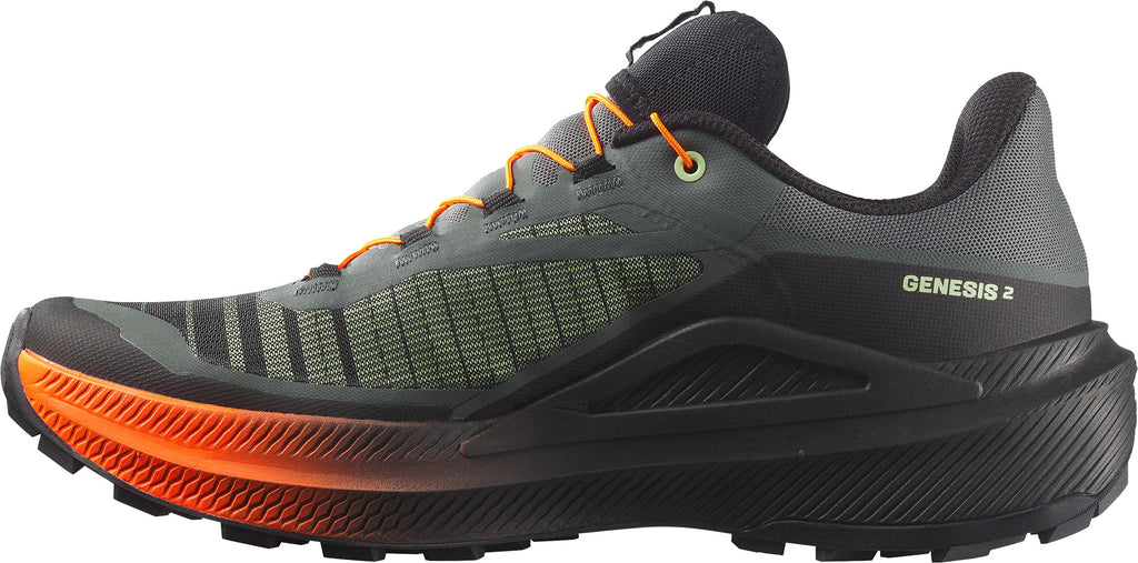 Salomon Genesis 2 Men's Trail Running Shoes - Green - View 3