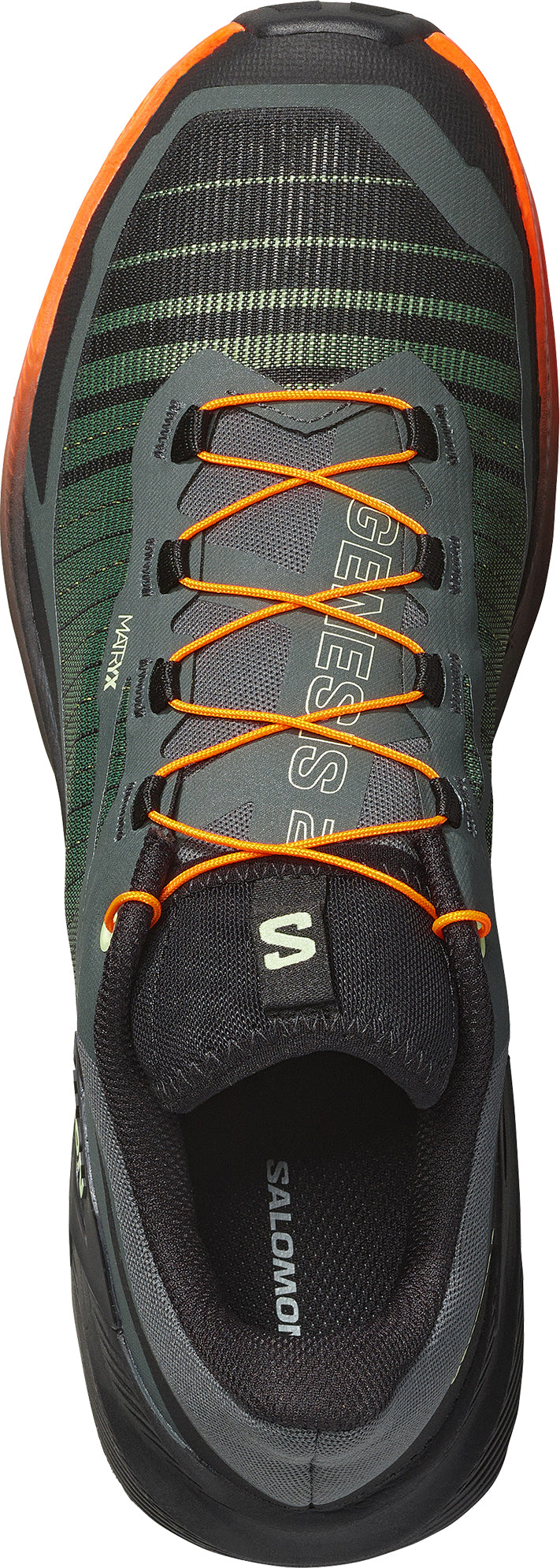 Salomon Genesis 2 Men's Trail Running Shoes - Green - View 4