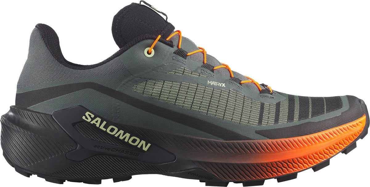 Salomon Genesis 2 Men's Trail Running Shoes - Green - View 1