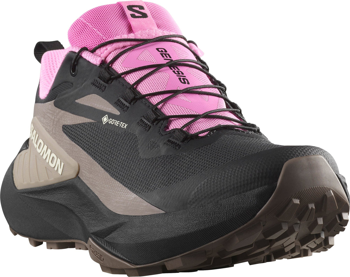 Salomon Genesis GORE-TEX Women's Trail Running Shoes - Black - View 6
