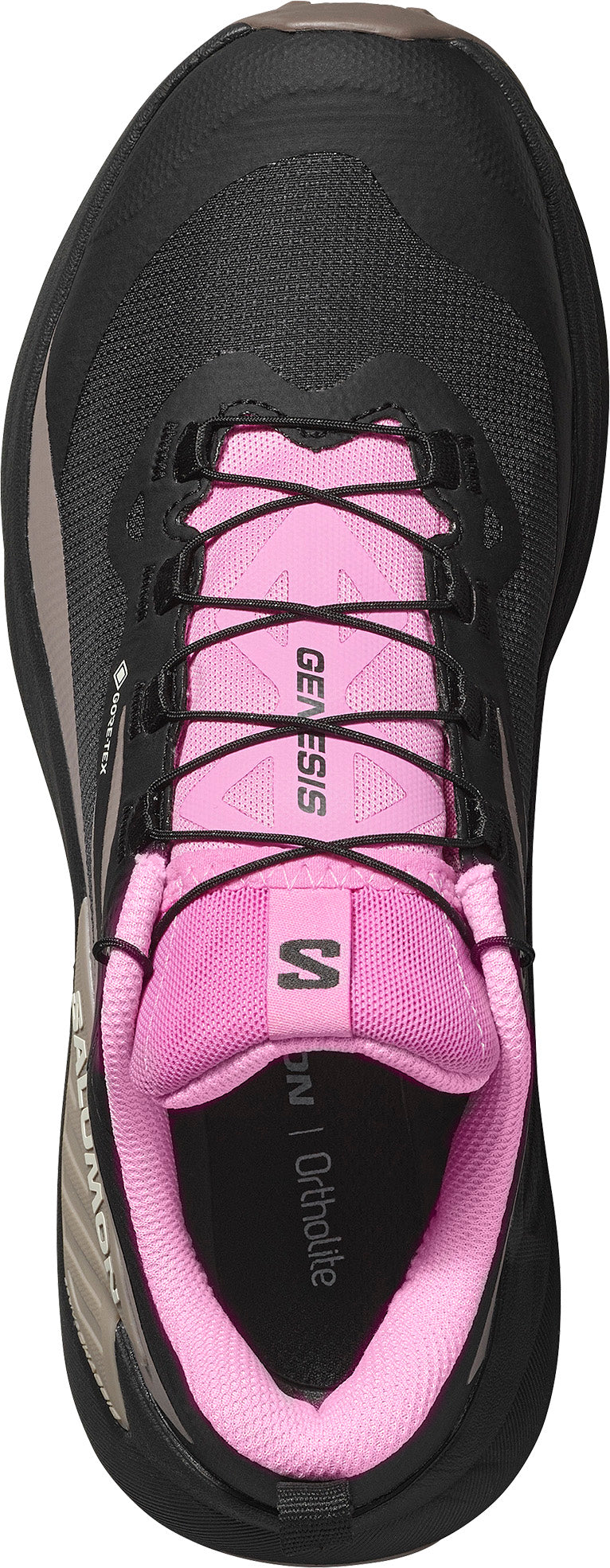 Salomon Genesis GORE-TEX Women's Trail Running Shoes - Black - View 4