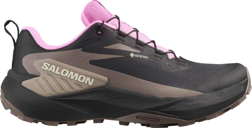 Salomon Genesis GORE-TEX Women's Trail Running Shoes - Black - View 1