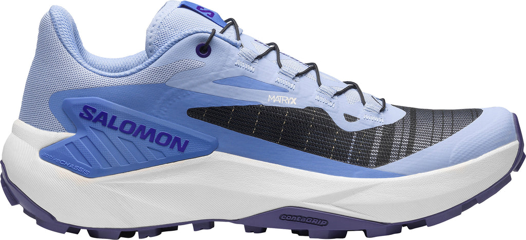 Salomon Genesis Women's Trail Running Shoes - Blue - View 1