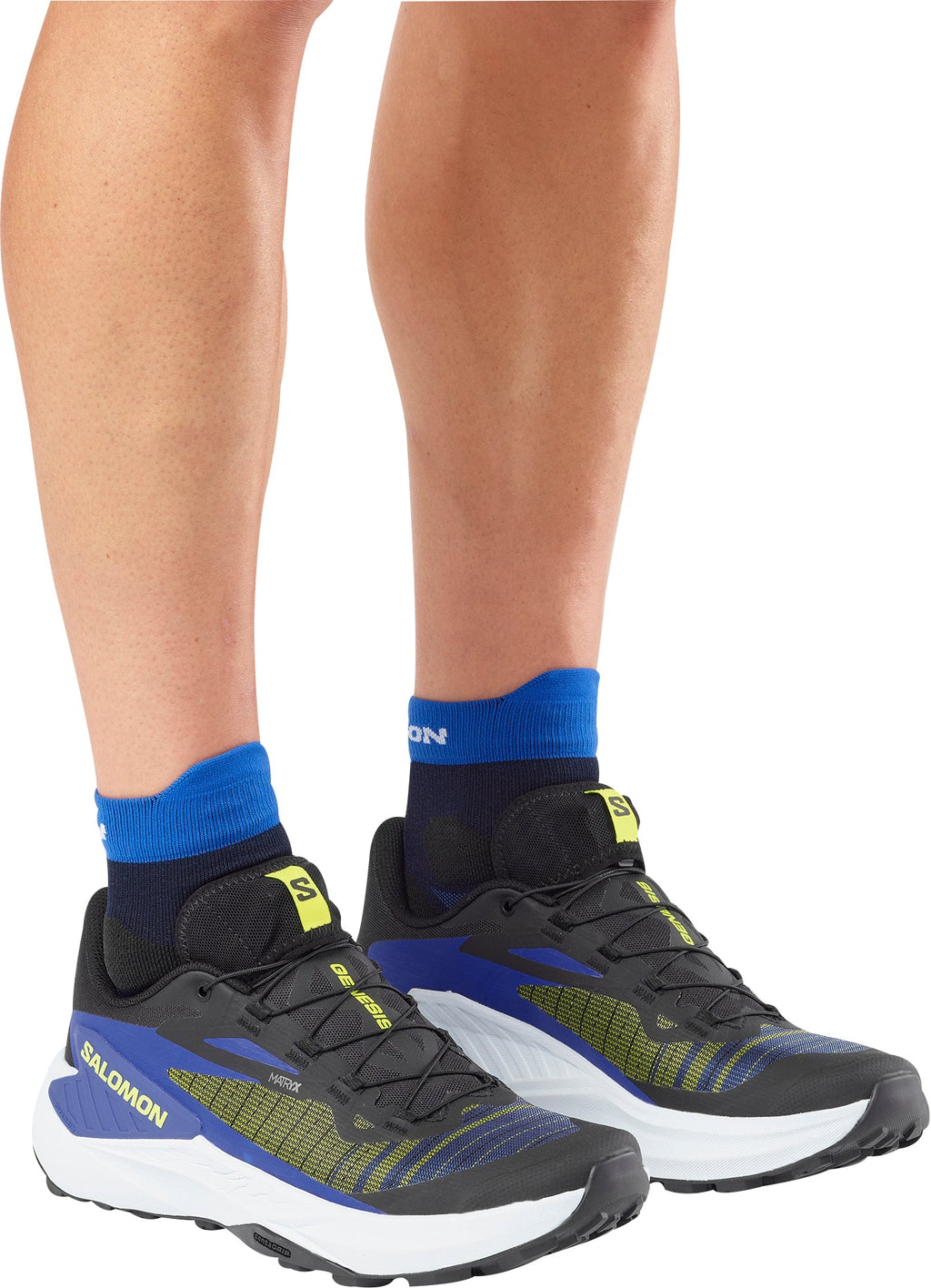 Salomon Genesis Men's Trail Running Shoes - Black - View 7