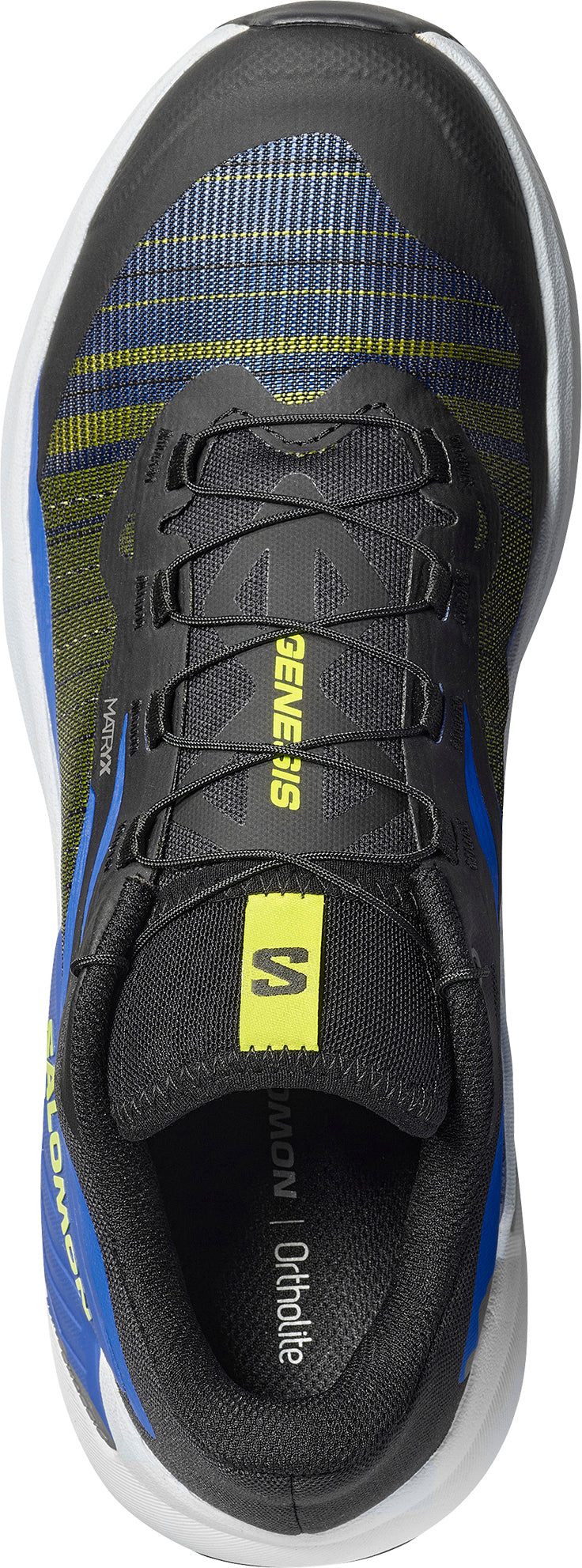 Salomon Genesis Men's Trail Running Shoes - Black - View 4