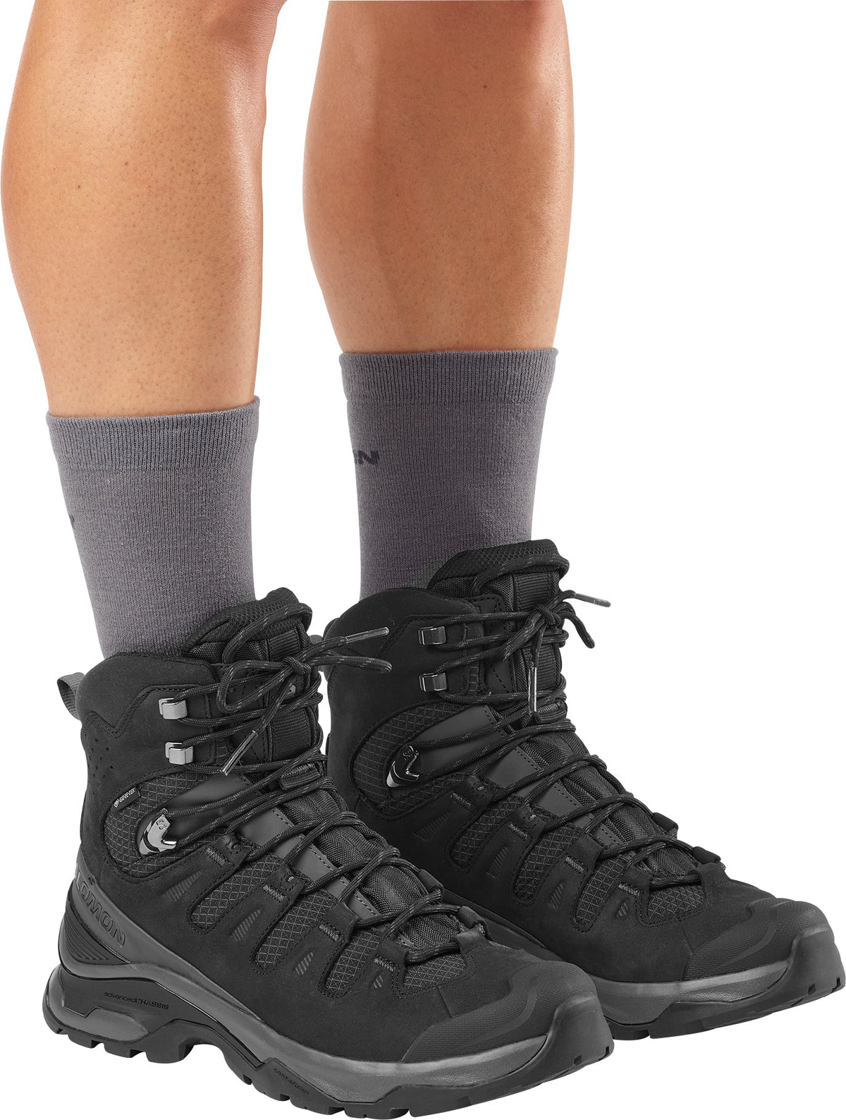 Salomon Quest 5 GORE-TEX Men's Walking Boots - Black - View 7