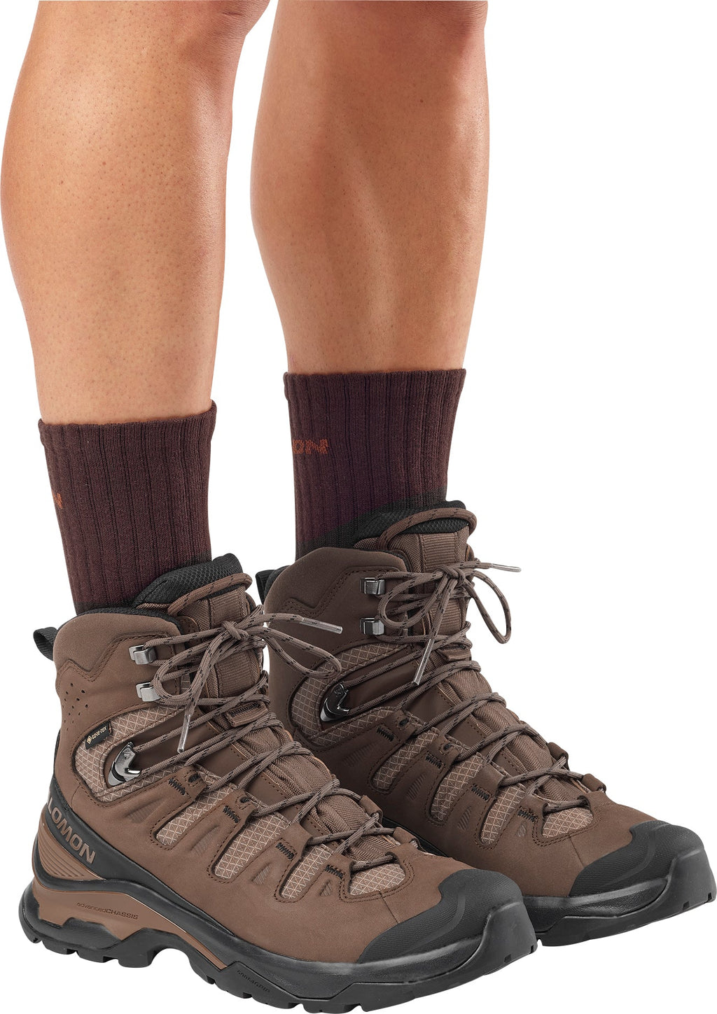 Salomon Quest 5 GORE-TEX Men's Walking Boots - Brown - View 7