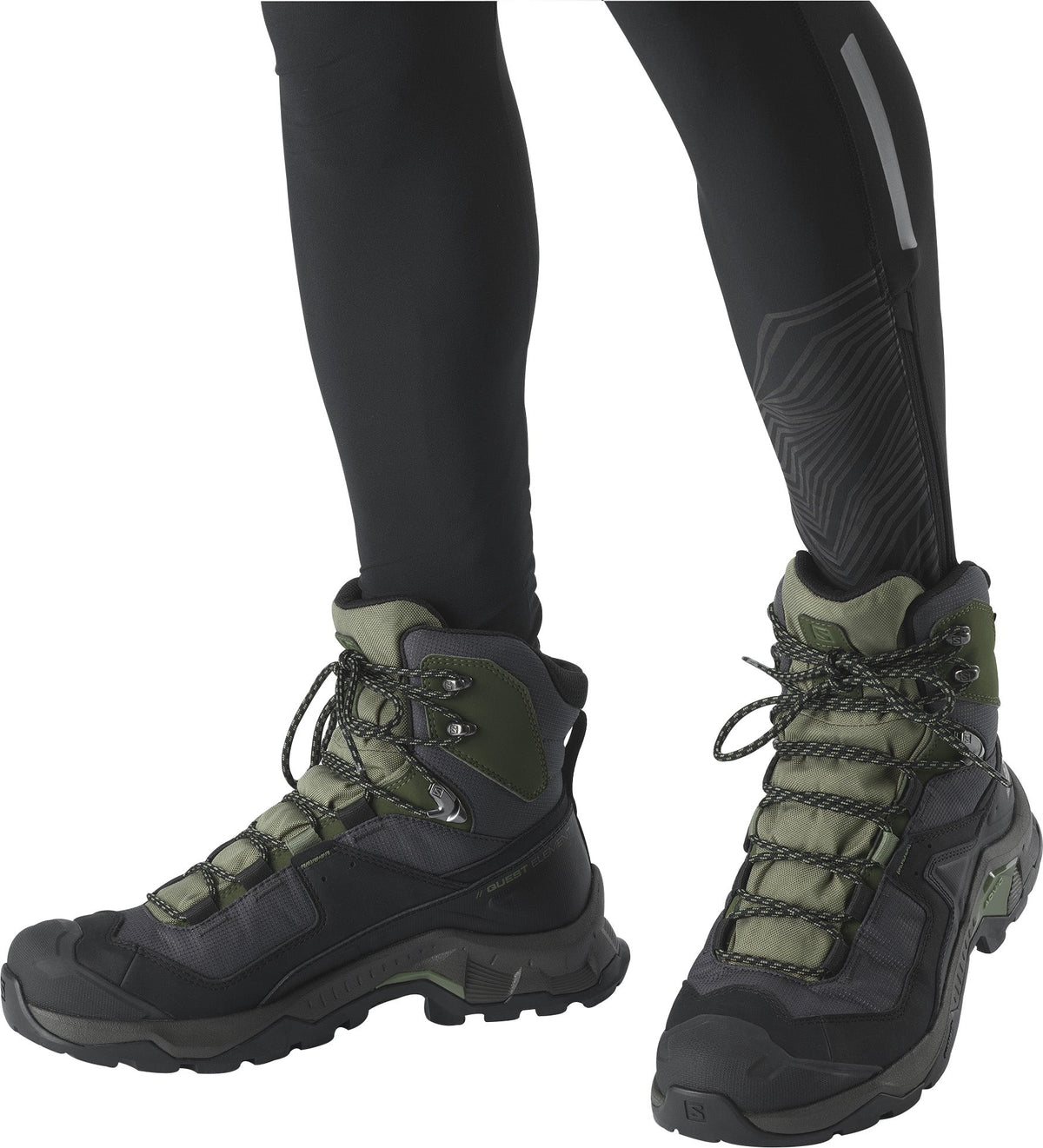 Salomon Quest Element GORE-TEX Men's Walking Boots - Black - View 7