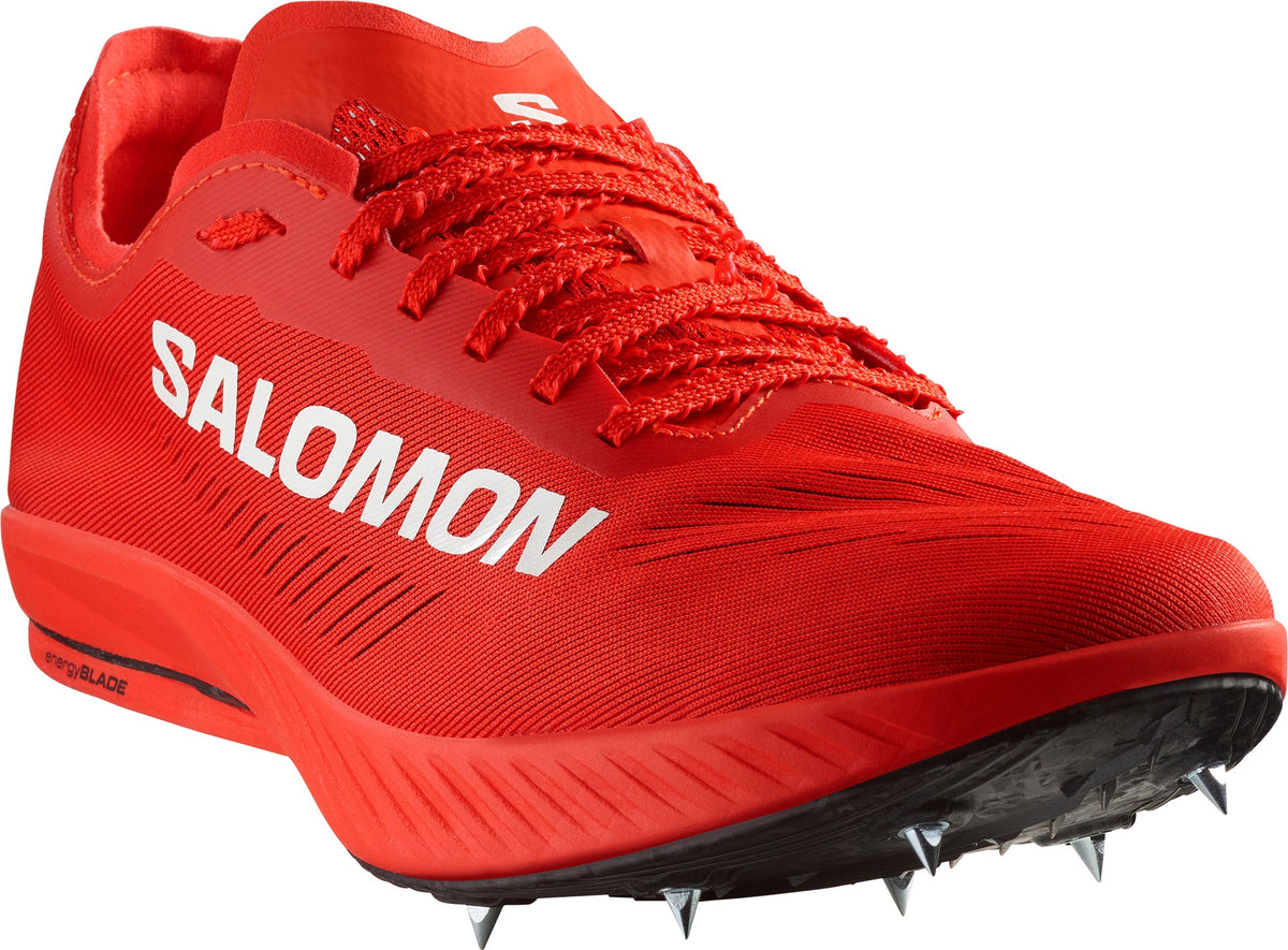 Salomon S/LAB Stratos Running Spikes - Red - View 6