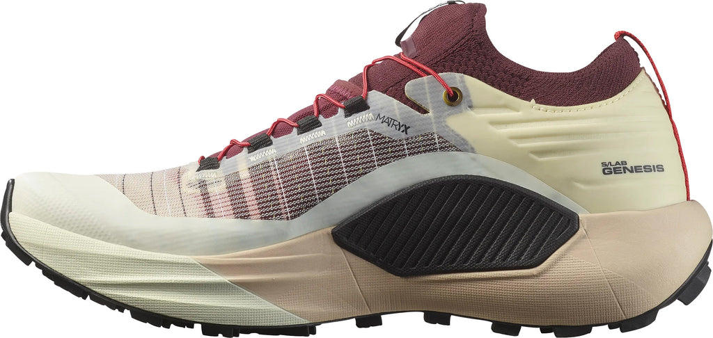 Salomon S/Lab Genesis Trail Running Shoes - Cream - View 3