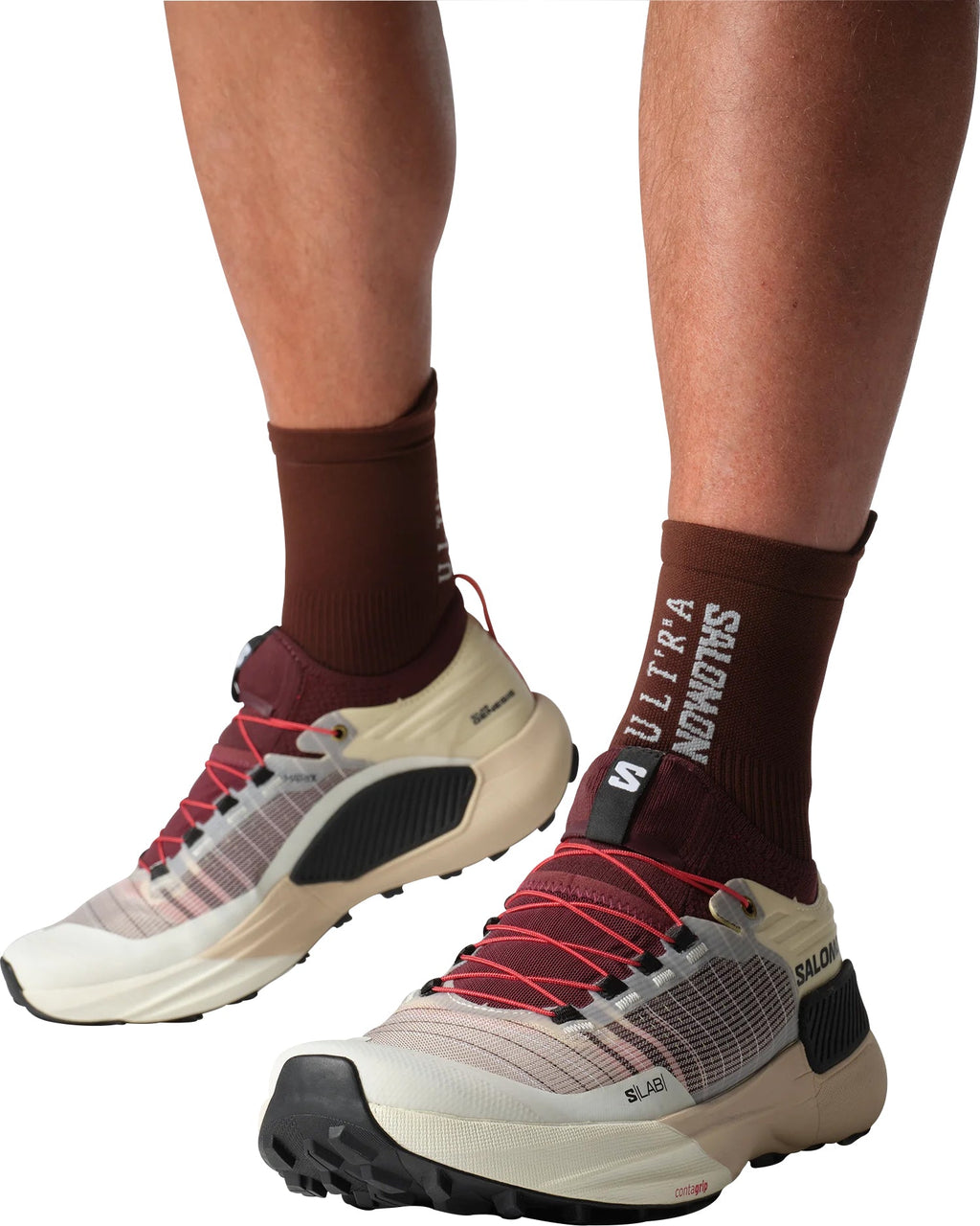 Salomon S/Lab Genesis Trail Running Shoes - Cream - View 7