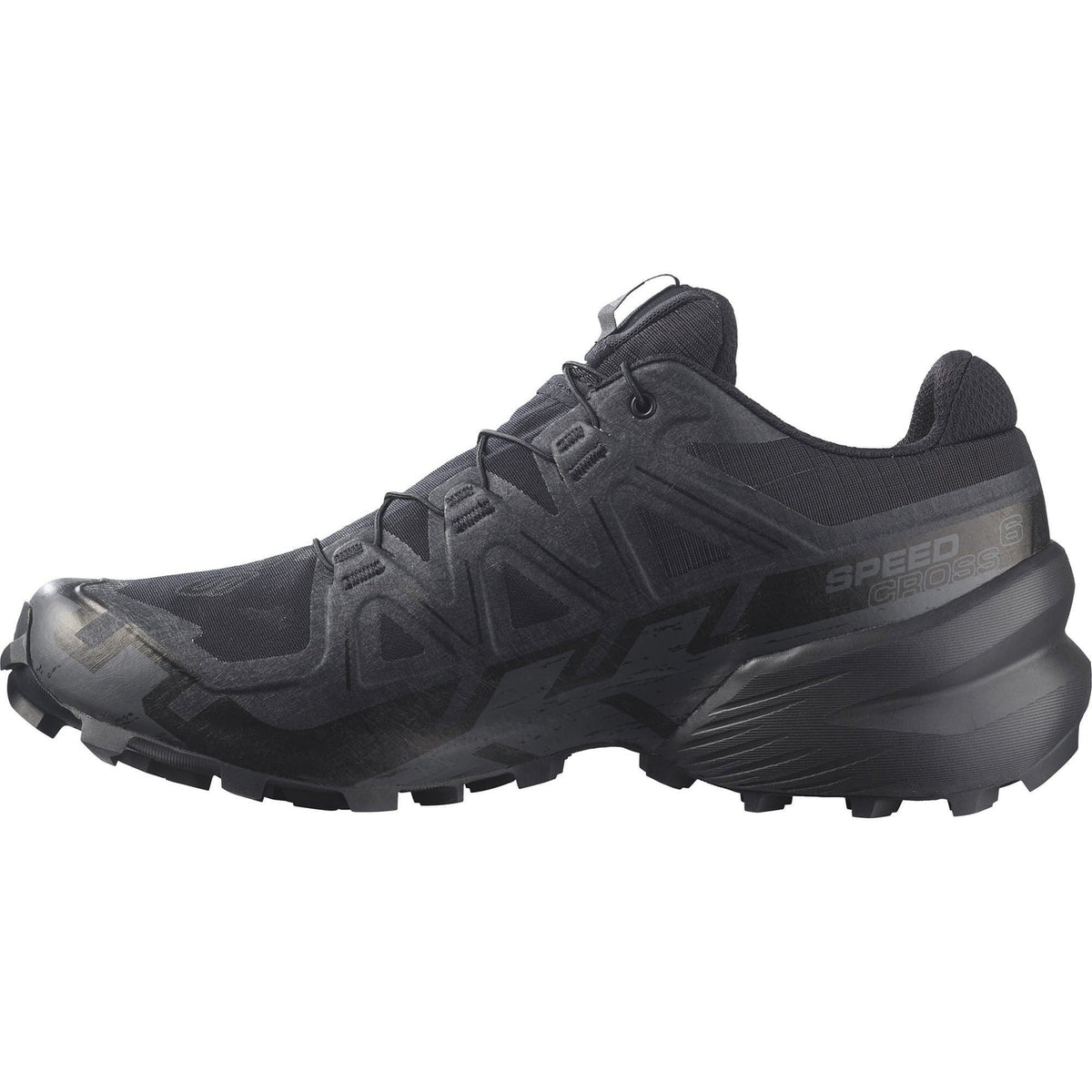Salomon Speedcross 6 GORE-TEX Men's Trail Running Shoes - Black - View 3
