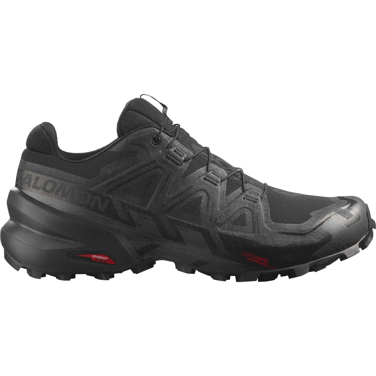 Salomon Speedcross 6 GORE-TEX Men's Trail Running Shoes - Black - View 1