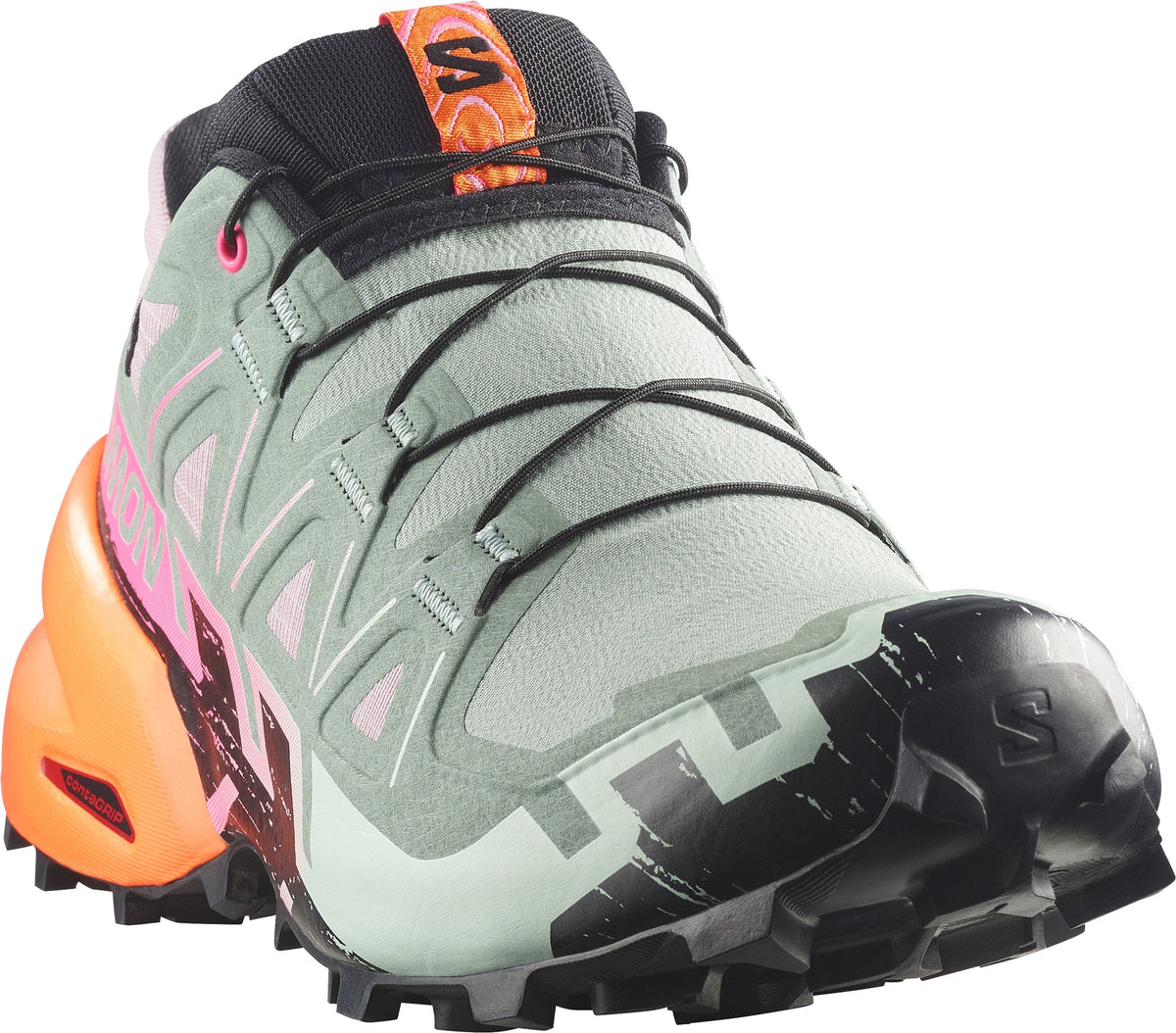Salomon Speedcross 6 GORE-TEX Women's Trail Running Shoes - Green - View 6