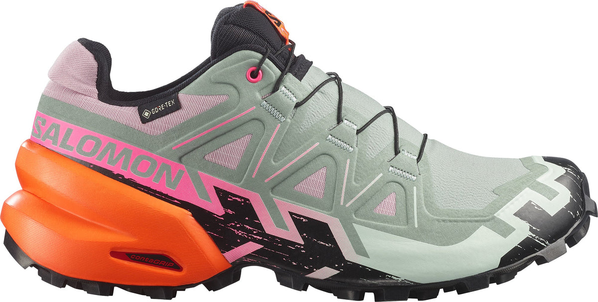 Salomon Speedcross 6 GORE-TEX Women's Trail Running Shoes - Green - View 1
