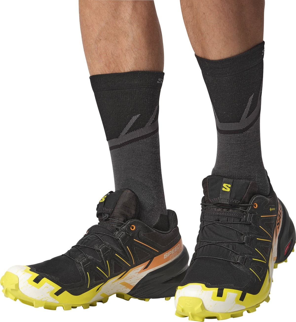 Salomon Speedcross 6 GORE-TEX Men's Trail Running Shoes - Black - View 7