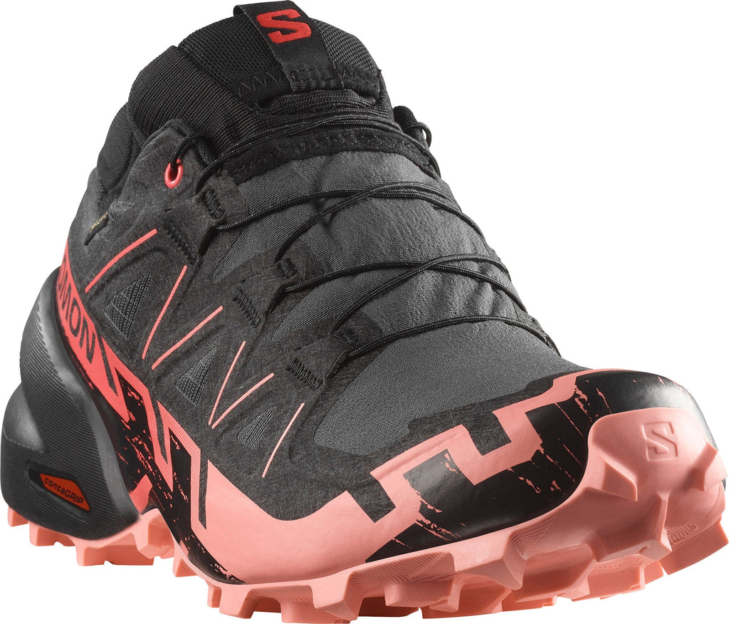 Salomon Speedcross 6 GORE-TEX Women's Trail Running Shoes - Black - View 6