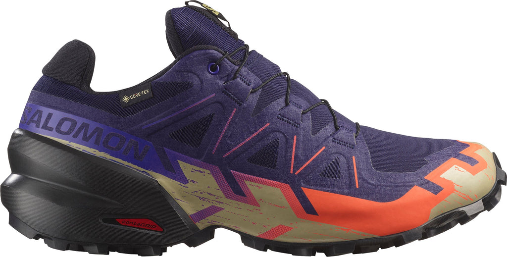 Salomon Speedcross 6 GORE-TEX Men's Trail Running Shoes - Blue - View 1