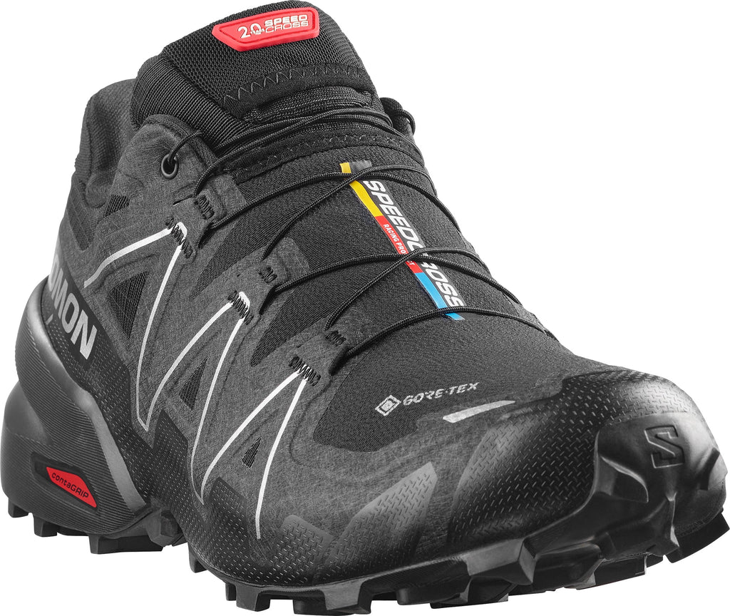 Salomon Speedcross 6 GORE-TEX Men's Trail Running Shoes - Black - View 6