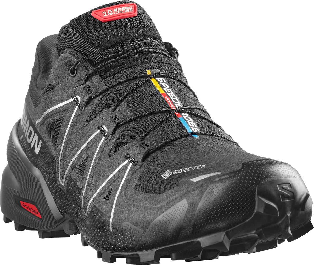 Salomon Speedcross 6 GORE-TEX Men's Trail Running Shoes - Black - View 6